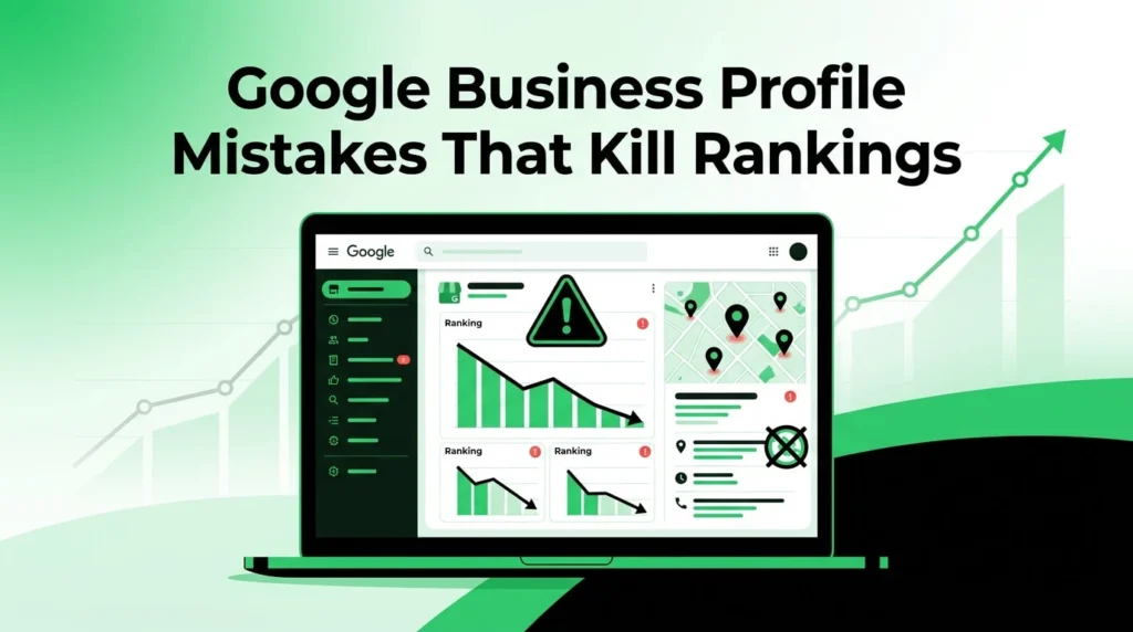 Google Business Profile Mistakes That Kill Rankings