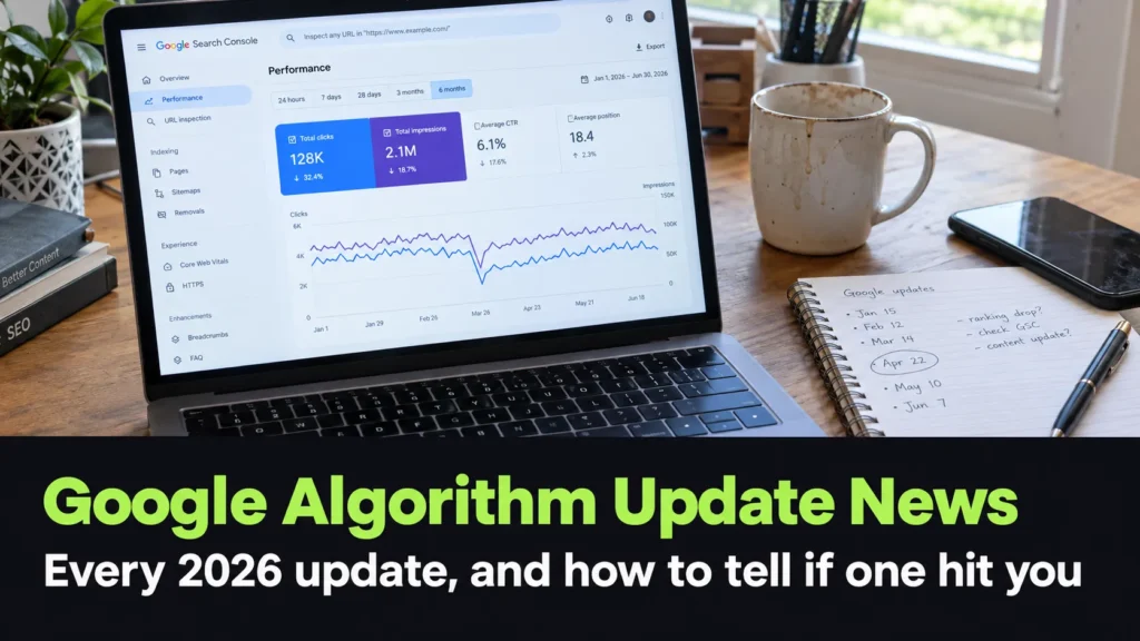 Google Algorithm Update News: Every 2026 Update So Far, and How to Tell If One Hit Your Site